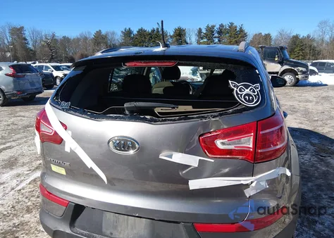 2011 Kia Sportage Lx из США, поврежденный, VIN KNDPBCA24B7012785